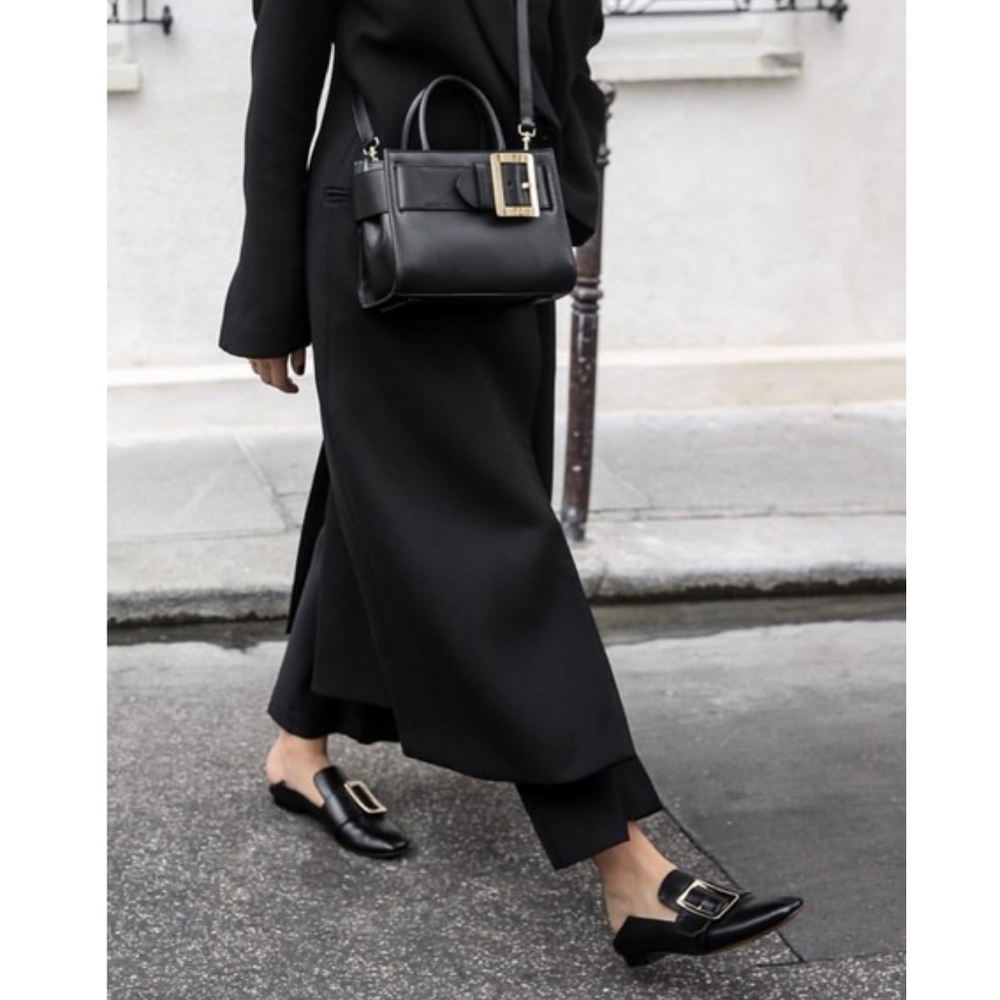Bally Janelle Black Loafers 38 - Picture 5 of 16